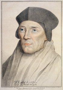 John Fisher, Bisschop van Rochester (1469-1535) gegraveerd door Francesco Bartolozzi (1727-1815) door Hans Holbein der Jüngere