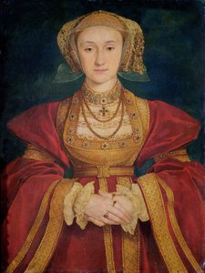 Portret van Anna van Kleef (1515-57) 1539