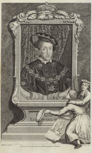 Portret van Edward VI van Engeland