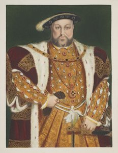 Portret van Hendrik VIII op 49-jarige leeftijd, gepubliceerd in 1902