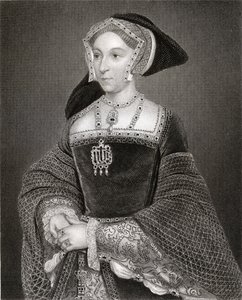 Portret van Jane Seymour (c.1509-37) uit 