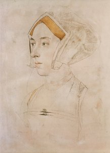 Portret van Lady Willoughby door Hans Holbein der Jüngere