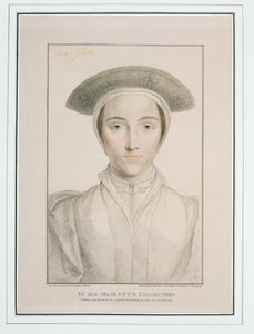 Portret van koningin Anna van Kleef