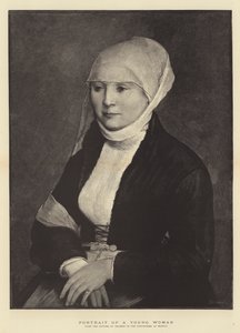 Portret van een Jonge Vrouw