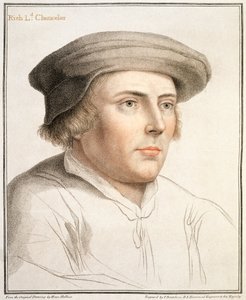 Richard Rich, Eerste Baron Rich (ca. 1496-1567) gegraveerd door Francesco Bartolozzi (1727-1815) door Hans Holbein der Jüngere