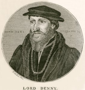Sir Antony Denny door Hans Holbein der Jüngere