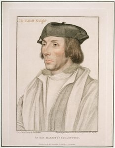 Sir Thomas Elyot (ca. 1490-1546) gegraveerd door Francesco Bartolozzi, 1794 door Hans Holbein der Jüngere