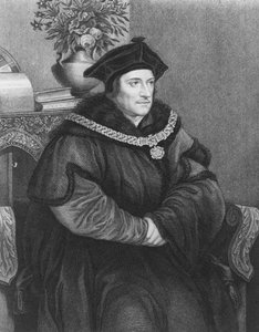 Sir Thomas More (1477-1535) door Hans Holbein der Jüngere