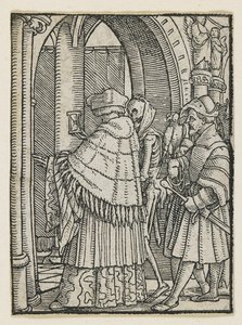 De Kanunnik uit Dans van de Dood (Lyon), 1538