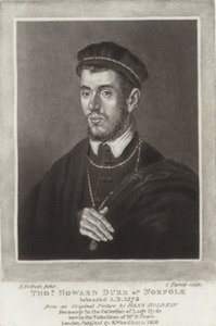 Thomas Howard Hertog van Norfolk door Hans Holbein der Jüngere
