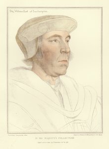 William FitzWilliam, Graaf van Southampton door Hans Holbein der Jüngere