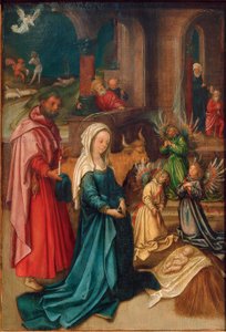 Geboorte van Christus door Hans Holbein der ältere
