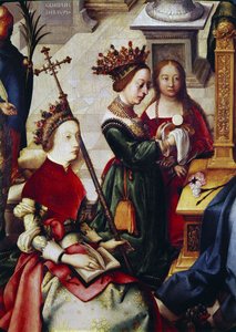 De Fontein van het Leven (detail), 1519 door Hans Holbein the Elder