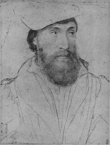 Een heer: Onbekend door Hans Holbein der Jüngere