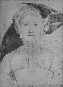 Een Dame: Onbekend door Hans Holbein der Jüngere