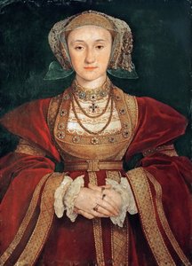 Anna van Kleef 1515-1557, ca. 1539 door Hans Holbein der Jüngere