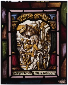 Christus Veroordeeld door Pilatus door Hans Holbein der Jüngere