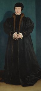 Christina van Denemarken, hertogin van Milaan, 1538 door Hans Holbein der Jüngere
