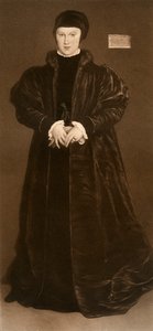 Christina van Denemarken, Hertogin van Milaan, 1538, 1902 door Hans Holbein der Jüngere