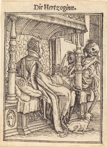 Die Hertzoginn door Hans Holbein der Jüngere