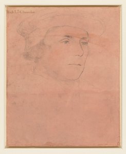 Hans Holbein de Jonge - Sir Richard Rich, later 1e baron Rich (14967-1567) ca. 1532-43 door Hans Holbein the Younger
