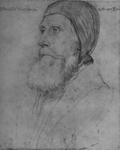 John Russell, Graaf van Bedford, c1532-1543 1945 door Hans Holbein der Jüngere