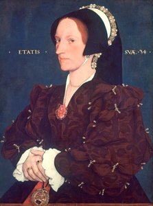 Lady Lee, Margaret Wyatt door Hans Holbein der Jüngere