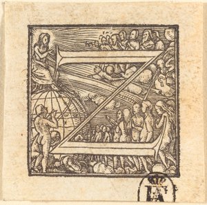 Letter Z door Hans Holbein der Jüngere
