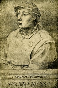 Magnus Petronius door Hans Holbein der Jüngere