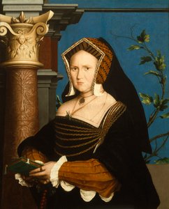 Mary, Lady Guildford door Hans Holbein der Jüngere
