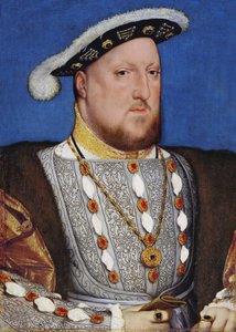Portret van Hendrik VIII van Engeland door Hans Holbein the Younger