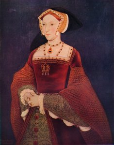 Portret van Jane Seymour door Holbein, 1536, 1936
