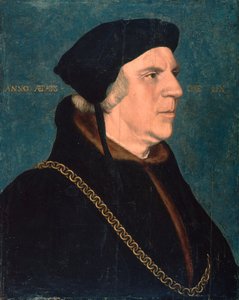 Portret van Sir William Butts, 1543 door Hans Holbein der Jüngere