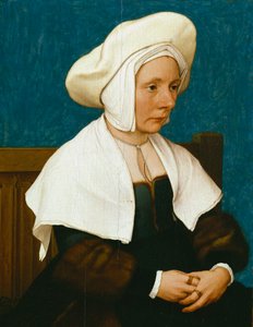 Portret van een vrouw door Hans Holbein the Younger