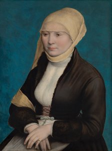 Portret van een Vrouw uit Zuid-Duitsland door Hans Holbein der Jüngere