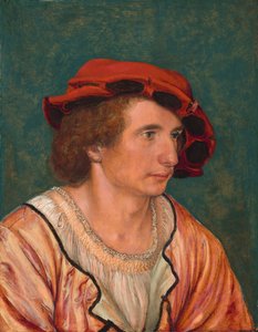 Portret van een Jonge Man door Hans Holbein der Jüngere