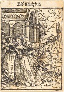 Koningin door Hans Holbein der Jüngere