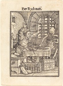 Rijke Man door Hans Holbein der Jüngere
