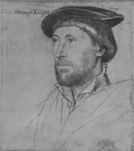 Sir Thomas Strange, ca. 1536 1945 door Hans Holbein der Jüngere