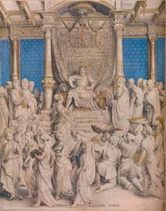 Salomo en de Koningin van Sheba, c1534