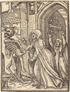 De abdis door Hans Holbein der Jüngere