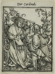 De kardinaal door Hans Holbein the Younger
