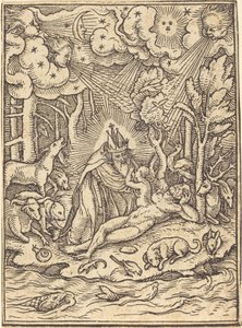 De Schepping door Hans Holbein der Jüngere