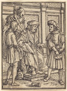 De rechter door Hans Holbein the Younger
