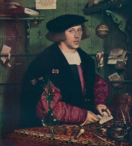 De koopman Georg Gisze, 1532 door Hans Holbein der Jüngere