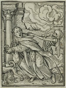 De monnik door Hans Holbein the Younger