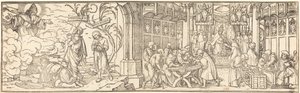 Verkeer in aflaten door Hans Holbein der Jüngere