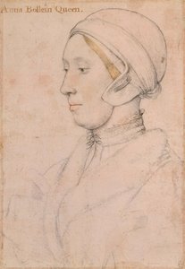 Onbekende Dame Anne Boleyn, 1536 door Hans Holbein der Jüngere