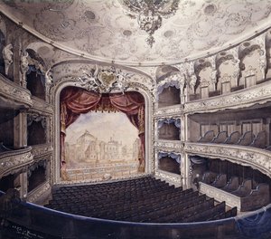 Het Lessing Theater, Berlijn, 1888 door Hans Krause