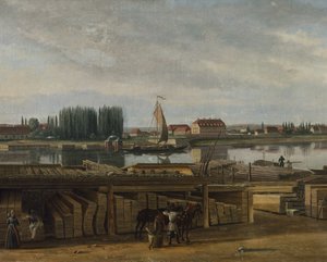 Uit de omgeving van Dresden, c.1829-30 door Hans Leganger Reusch